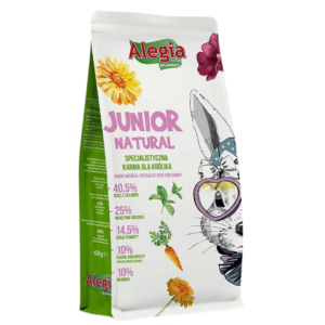 Karma dla młodego KRÓLIKA - Alegia Junior Natural 650g