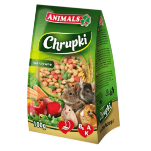 Chrupki Warzywne 100g dla Gryzoni i Królika