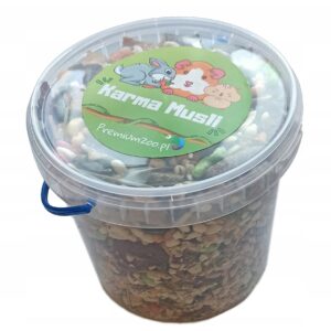 Naturalna Karma dla GRYZONIA i KRÓLIKA - PREMIUM MUSLI 0,5kg