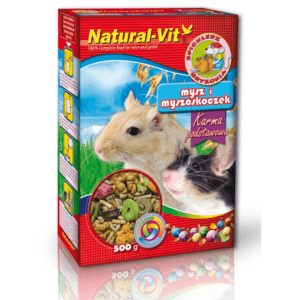 NATURAL VIT 500g KARTON MYSZ MYSZOSKOCZ