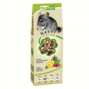 Karma dla SZYNSZYLA - OWOCE DZIKICH KRZEWÓW ORZECHY 320g/700ml