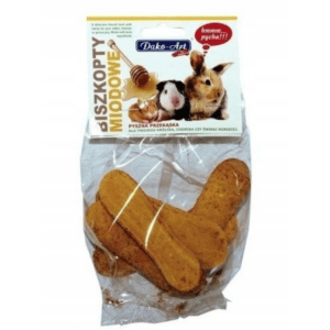 Biszkopty Extra Miodowe 50 g - Przysmak dla Gryzoni