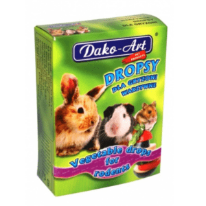Dropsy dla Gryzonia i Królka - DAKO-ART WARZYWNE 75g