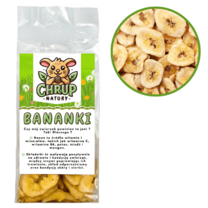Banany suszone 50g - Chrup Natury